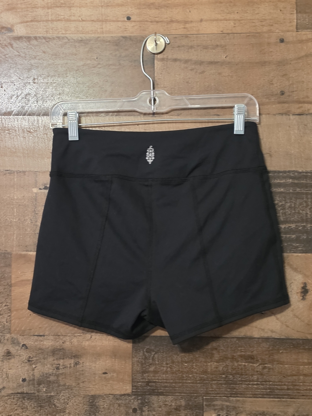 Free People Women's Black Athletic Shorts